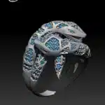 Explore Our Unique Snake Ring from Free3DFile.com