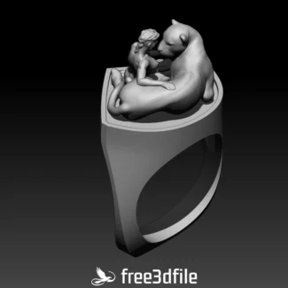 gold ring for women free3dfile.com