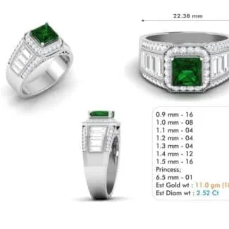 Gold Ring for Women free3dfile.com
