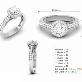 Solitaire Ring free3dfile.com