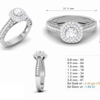 Solitaire Ring free3dfile.com