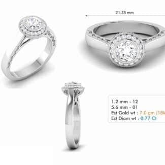 Solitaire Ring free3dfile.com