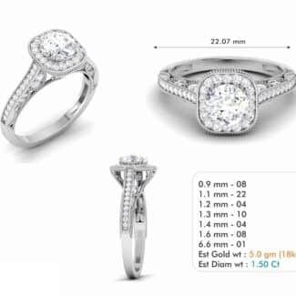 Solitaire Ring free3dfile.com
