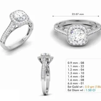 Solitaire Ring free3dfile.com