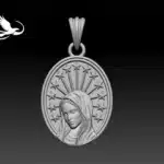 Gold pendant